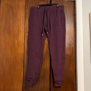 Women's Burgundy Joggers